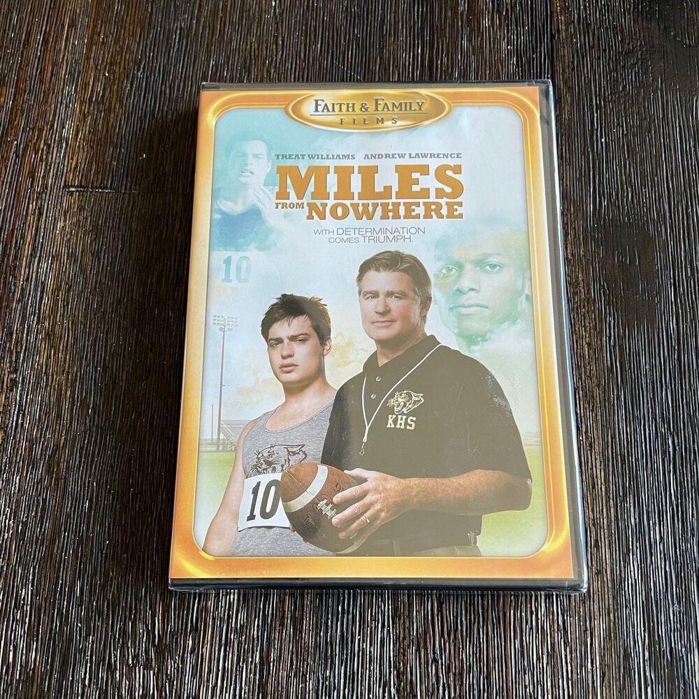 Miles From Nowhere DVD Movie Treat Williams Andrew Lawrence Faith & Family NEW